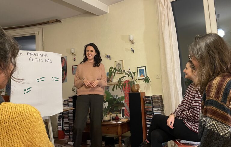 Joie d&rsquo;accueillir 4 porteuses de projet dans La Clairière en ce printemps !